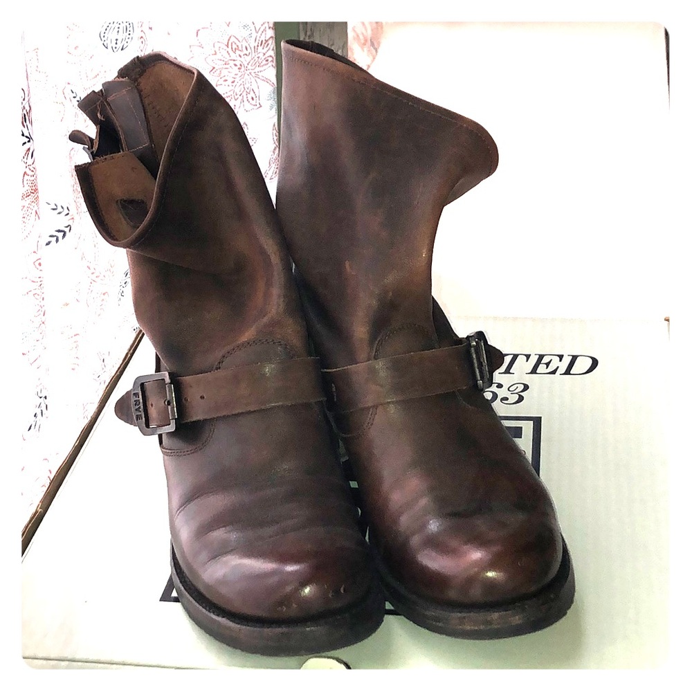 Frye Boots.